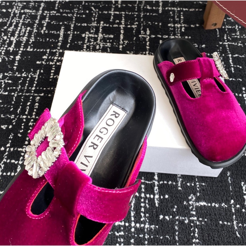 Roger Vivier Slidy Viv’ Women’s Slippers - Picture 8 of 9